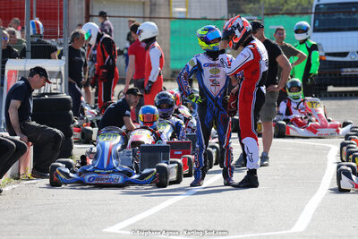 16 & 17/04/2022 : 3ème manche du Championnat du Sud 2022 au circuit d’Aigues-Vives (photos Stéphane Agnus) 2022 — karting
