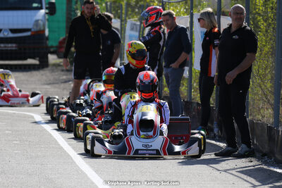 16 & 17/04/2022 : 3ème manche du Championnat du Sud 2022 au circuit d’Aigues-Vives (photos Stéphane Agnus) 2022 — karting