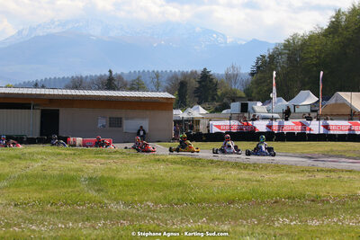 16 & 17/04/2022 : 3ème manche du Championnat du Sud 2022 au circuit d’Aigues-Vives (photos Stéphane Agnus) 2022 — karting