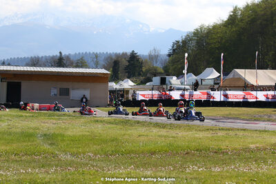 16 & 17/04/2022 : 3ème manche du Championnat du Sud 2022 au circuit d’Aigues-Vives (photos Stéphane Agnus) 2022 — karting