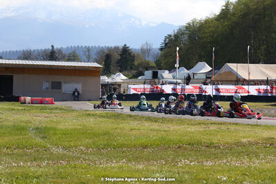 16 & 17/04/2022 : 3ème manche du Championnat du Sud 2022 au circuit d’Aigues-Vives (photos Stéphane Agnus) 2022 — karting