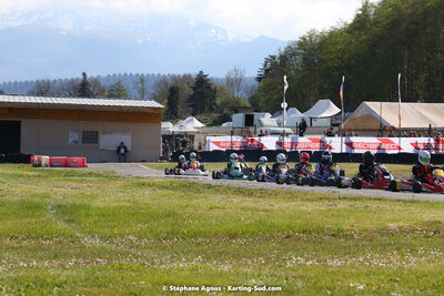 16 & 17/04/2022 : 3ème manche du Championnat du Sud 2022 au circuit d’Aigues-Vives (photos Stéphane Agnus) 2022 — karting