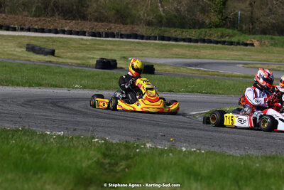 16 & 17/04/2022 : 3ème manche du Championnat du Sud 2022 au circuit d’Aigues-Vives (photos Stéphane Agnus) 2022 — karting