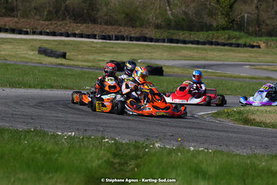 16 & 17/04/2022 : 3ème manche du Championnat du Sud 2022 au circuit d’Aigues-Vives (photos Stéphane Agnus) 2022 — karting