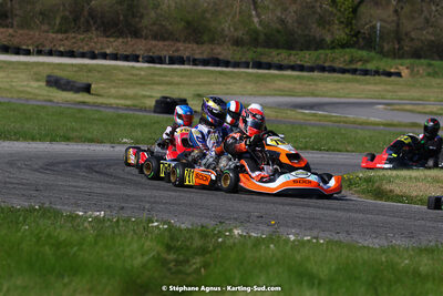16 & 17/04/2022 : 3ème manche du Championnat du Sud 2022 au circuit d’Aigues-Vives (photos Stéphane Agnus) 2022 — karting
