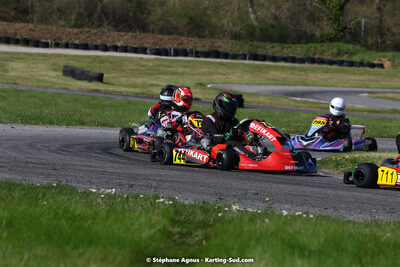 16 & 17/04/2022 : 3ème manche du Championnat du Sud 2022 au circuit d’Aigues-Vives (photos Stéphane Agnus) 2022 — karting