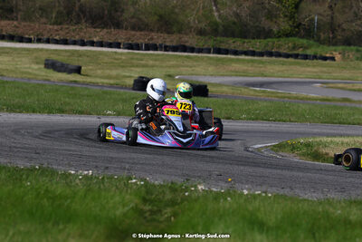 16 & 17/04/2022 : 3ème manche du Championnat du Sud 2022 au circuit d’Aigues-Vives (photos Stéphane Agnus) 2022 — karting