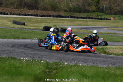 16 & 17/04/2022 : 3ème manche du Championnat du Sud 2022 au circuit d’Aigues-Vives (photos Stéphane Agnus) 2022 — karting