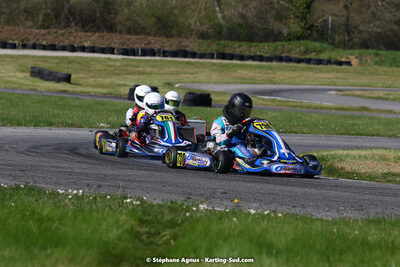 16 & 17/04/2022 : 3ème manche du Championnat du Sud 2022 au circuit d’Aigues-Vives (photos Stéphane Agnus) 2022 — karting