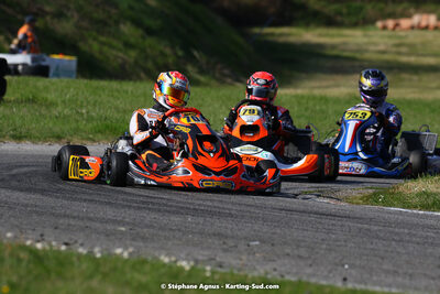 16 & 17/04/2022 : 3ème manche du Championnat du Sud 2022 au circuit d’Aigues-Vives (photos Stéphane Agnus) 2022 — karting