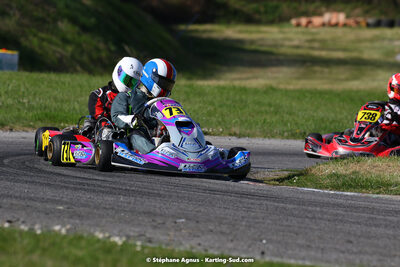 16 & 17/04/2022 : 3ème manche du Championnat du Sud 2022 au circuit d’Aigues-Vives (photos Stéphane Agnus) 2022 — karting