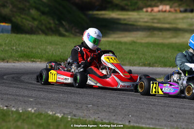 16 & 17/04/2022 : 3ème manche du Championnat du Sud 2022 au circuit d’Aigues-Vives (photos Stéphane Agnus) 2022 — karting