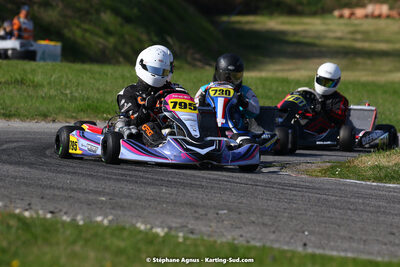 16 & 17/04/2022 : 3ème manche du Championnat du Sud 2022 au circuit d’Aigues-Vives (photos Stéphane Agnus) 2022 — karting