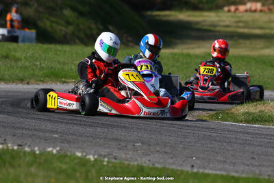 16 & 17/04/2022 : 3ème manche du Championnat du Sud 2022 au circuit d’Aigues-Vives (photos Stéphane Agnus) 2022 — karting