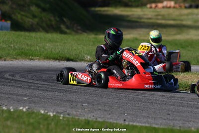 16 & 17/04/2022 : 3ème manche du Championnat du Sud 2022 au circuit d’Aigues-Vives (photos Stéphane Agnus) 2022 — karting
