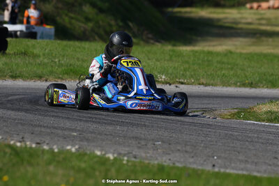 16 & 17/04/2022 : 3ème manche du Championnat du Sud 2022 au circuit d’Aigues-Vives (photos Stéphane Agnus) 2022 — karting