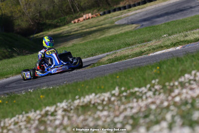 16 & 17/04/2022 : 3ème manche du Championnat du Sud 2022 au circuit d’Aigues-Vives (photos Stéphane Agnus) 2022 — karting