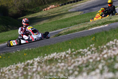16 & 17/04/2022 : 3ème manche du Championnat du Sud 2022 au circuit d’Aigues-Vives (photos Stéphane Agnus) 2022 — karting