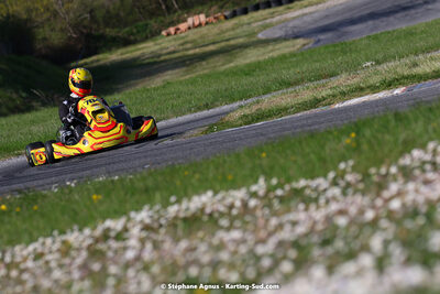 16 & 17/04/2022 : 3ème manche du Championnat du Sud 2022 au circuit d’Aigues-Vives (photos Stéphane Agnus) 2022 — karting
