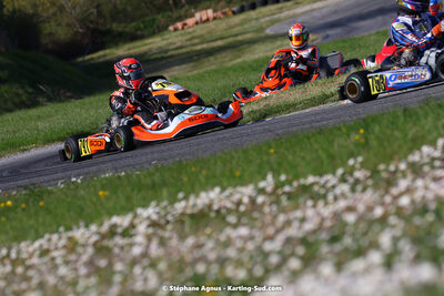16 & 17/04/2022 : 3ème manche du Championnat du Sud 2022 au circuit d’Aigues-Vives (photos Stéphane Agnus) 2022 — karting