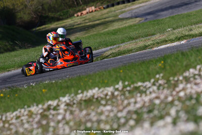 16 & 17/04/2022 : 3ème manche du Championnat du Sud 2022 au circuit d’Aigues-Vives (photos Stéphane Agnus) 2022 — karting