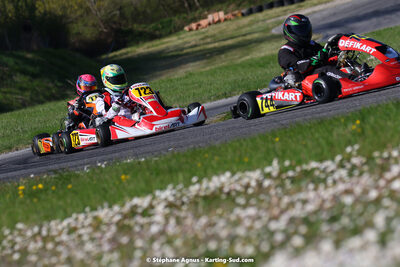 16 & 17/04/2022 : 3ème manche du Championnat du Sud 2022 au circuit d’Aigues-Vives (photos Stéphane Agnus) 2022 — karting