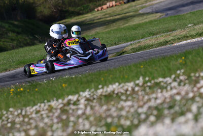 16 & 17/04/2022 : 3ème manche du Championnat du Sud 2022 au circuit d’Aigues-Vives (photos Stéphane Agnus) 2022 — karting