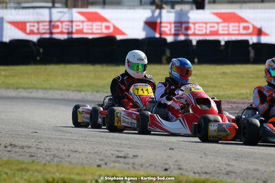 16 & 17/04/2022 : 3ème manche du Championnat du Sud 2022 au circuit d’Aigues-Vives (photos Stéphane Agnus) 2022 — karting
