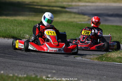 16 & 17/04/2022 : 3ème manche du Championnat du Sud 2022 au circuit d’Aigues-Vives (photos Stéphane Agnus) 2022 — karting