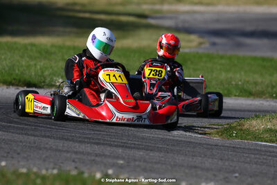 16 & 17/04/2022 : 3ème manche du Championnat du Sud 2022 au circuit d’Aigues-Vives (photos Stéphane Agnus) 2022 — karting