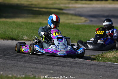 16 & 17/04/2022 : 3ème manche du Championnat du Sud 2022 au circuit d’Aigues-Vives (photos Stéphane Agnus) 2022 — karting