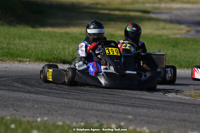 16 & 17/04/2022 : 3ème manche du Championnat du Sud 2022 au circuit d’Aigues-Vives (photos Stéphane Agnus) 2022 — karting
