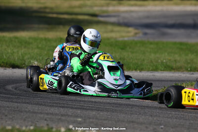 16 & 17/04/2022 : 3ème manche du Championnat du Sud 2022 au circuit d’Aigues-Vives (photos Stéphane Agnus) 2022 — karting