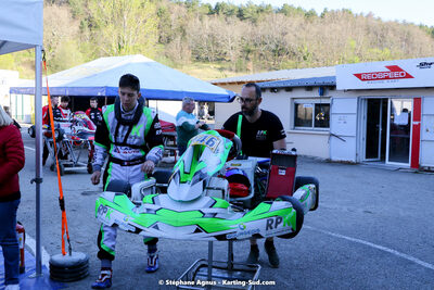 16 & 17/04/2022 : 3ème manche du Championnat du Sud 2022 au circuit d’Aigues-Vives (photos Stéphane Agnus) 2022 — karting