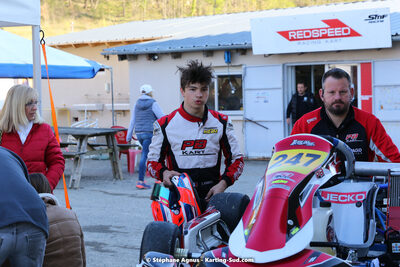 16 & 17/04/2022 : 3ème manche du Championnat du Sud 2022 au circuit d’Aigues-Vives (photos Stéphane Agnus) 2022 — karting