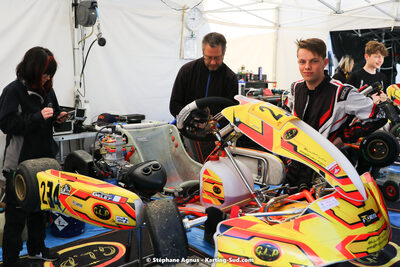 16 & 17/04/2022 : 3ème manche du Championnat du Sud 2022 au circuit d’Aigues-Vives (photos Stéphane Agnus) 2022 — karting