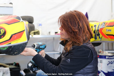 16 & 17/04/2022 : 3ème manche du Championnat du Sud 2022 au circuit d’Aigues-Vives (photos Stéphane Agnus) 2022 — karting
