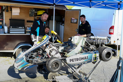 16 & 17/04/2022 : 3ème manche du Championnat du Sud 2022 au circuit d’Aigues-Vives (photos Stéphane Agnus) 2022 — karting