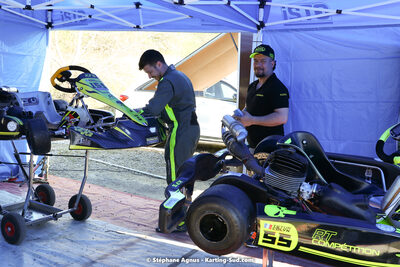 16 & 17/04/2022 : 3ème manche du Championnat du Sud 2022 au circuit d’Aigues-Vives (photos Stéphane Agnus) 2022 — karting