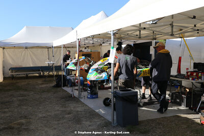 16 & 17/04/2022 : 3ème manche du Championnat du Sud 2022 au circuit d’Aigues-Vives (photos Stéphane Agnus) 2022 — karting