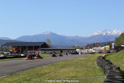 16 & 17/04/2022 : 3ème manche du Championnat du Sud 2022 au circuit d’Aigues-Vives (photos Stéphane Agnus) 2022 — karting