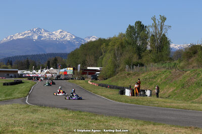 16 & 17/04/2022 : 3ème manche du Championnat du Sud 2022 au circuit d’Aigues-Vives (photos Stéphane Agnus) 2022 — karting