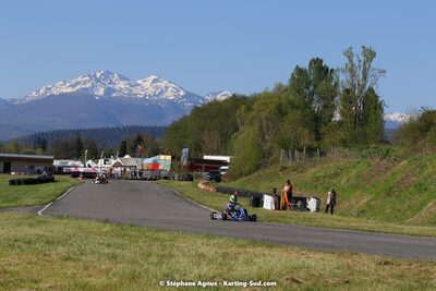 16 & 17/04/2022 : 3ème manche du Championnat du Sud 2022 au circuit d’Aigues-Vives (photos Stéphane Agnus) 2022 — karting