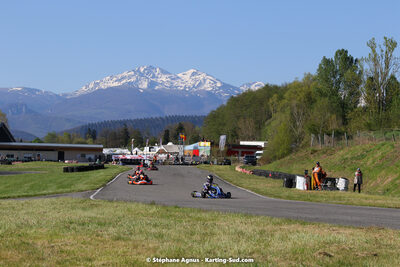 16 & 17/04/2022 : 3ème manche du Championnat du Sud 2022 au circuit d’Aigues-Vives (photos Stéphane Agnus) 2022 — karting