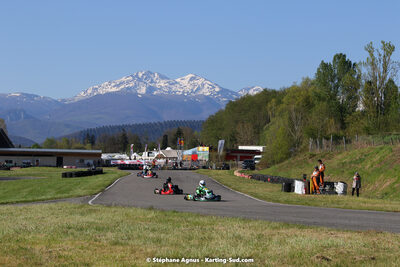 16 & 17/04/2022 : 3ème manche du Championnat du Sud 2022 au circuit d’Aigues-Vives (photos Stéphane Agnus) 2022 — karting