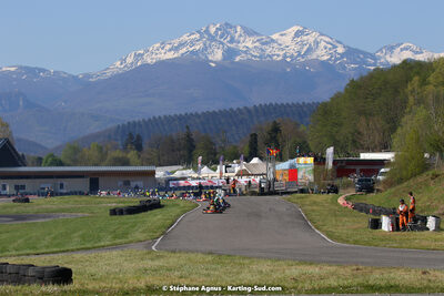16 & 17/04/2022 : 3ème manche du Championnat du Sud 2022 au circuit d’Aigues-Vives (photos Stéphane Agnus) 2022 — karting
