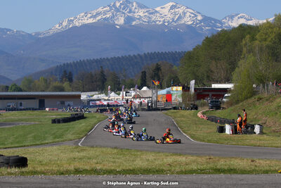 16 & 17/04/2022 : 3ème manche du Championnat du Sud 2022 au circuit d’Aigues-Vives (photos Stéphane Agnus) 2022 — karting