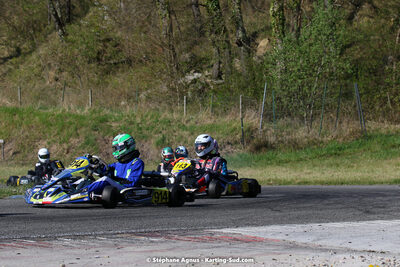 16 & 17/04/2022 : 3ème manche du Championnat du Sud 2022 au circuit d’Aigues-Vives (photos Stéphane Agnus) 2022 — karting