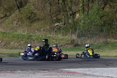 16 & 17/04/2022 : 3ème manche du Championnat du Sud 2022 au circuit d’Aigues-Vives (photos Stéphane Agnus) 2022 — karting