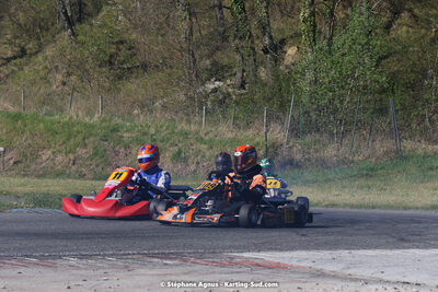 16 & 17/04/2022 : 3ème manche du Championnat du Sud 2022 au circuit d’Aigues-Vives (photos Stéphane Agnus) 2022 — karting